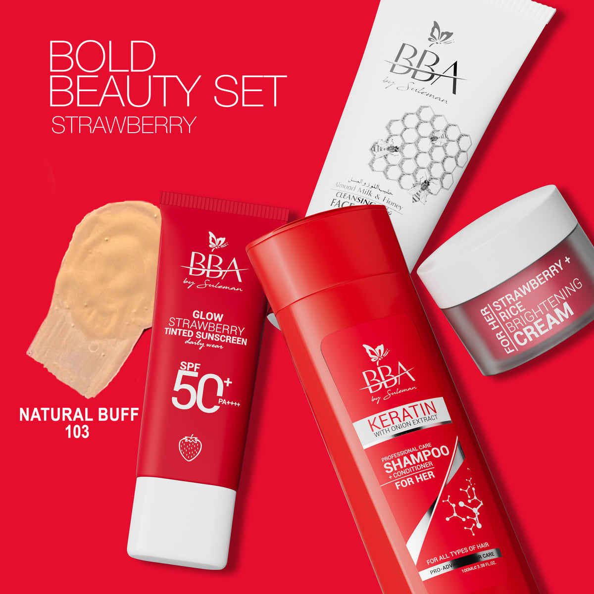 Bold Beauty Set (Strawberry)