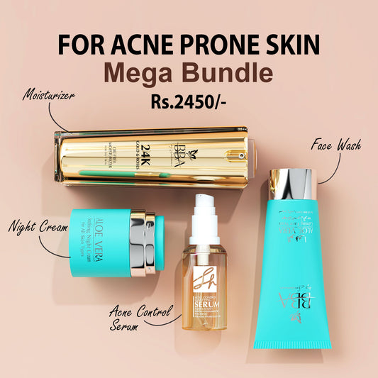 Skincare Pack with SPF 35 for Acne Prone Skin