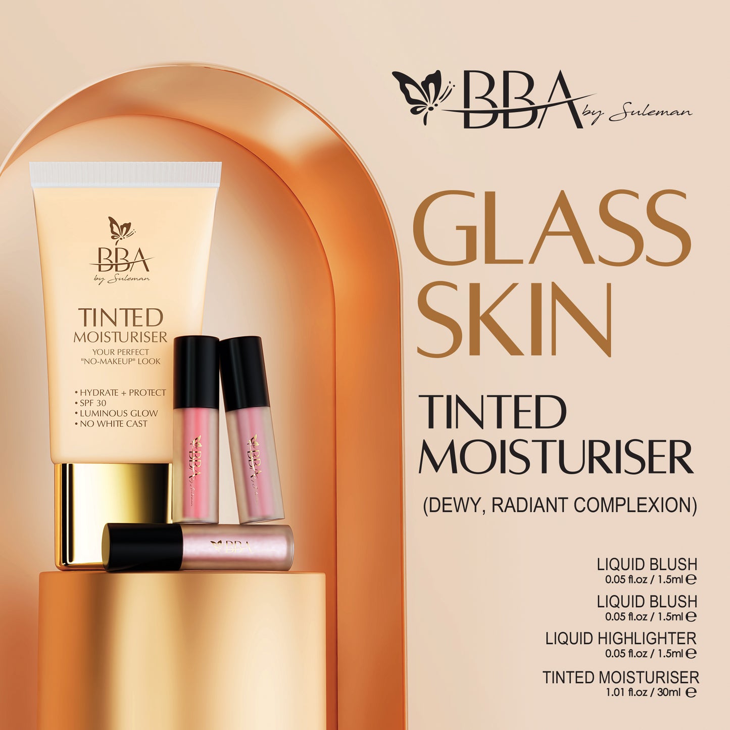 Glass Skin Tinted Moisturiser