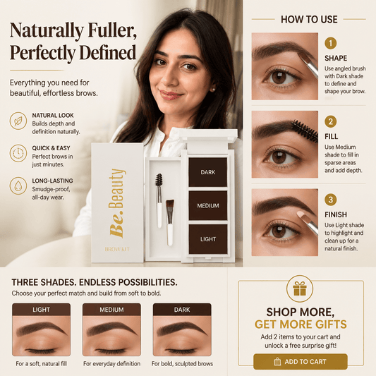 Be Beauty Pomade Brow Kit
