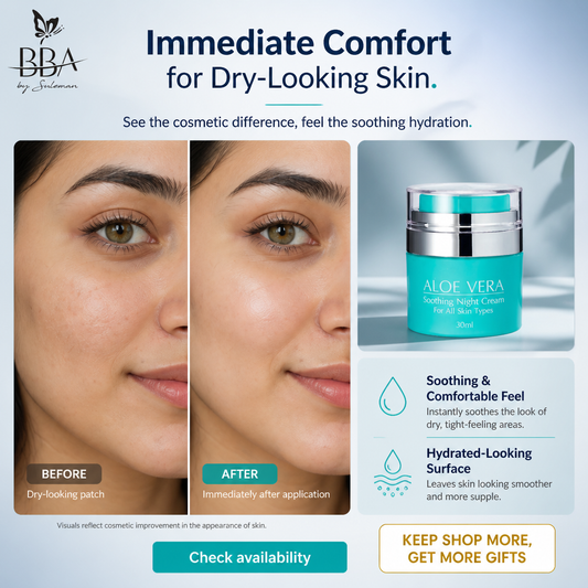 ALOE VERA - SOOTHING NIGHT CREAM (for all skin type)