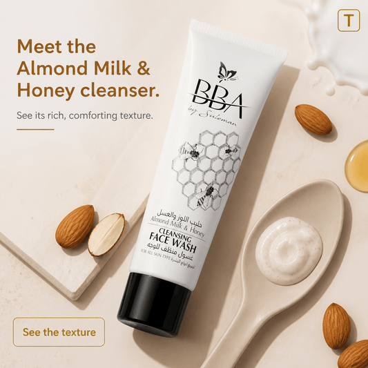 Almond Milk & Honey CLEANSING FACE WASH ( FOR ALL SKIN TYPES)