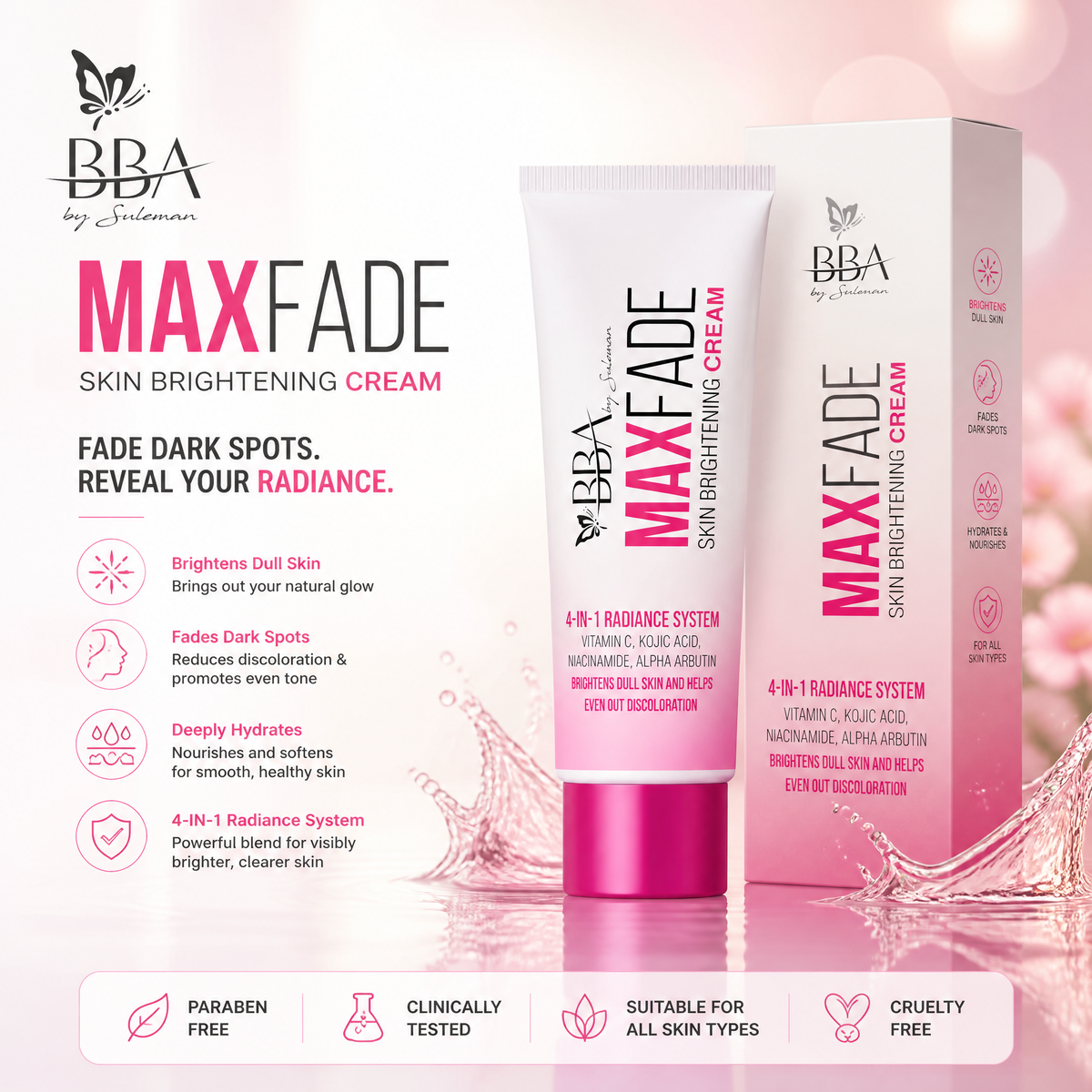 Maxfade Skin Brightening Cream