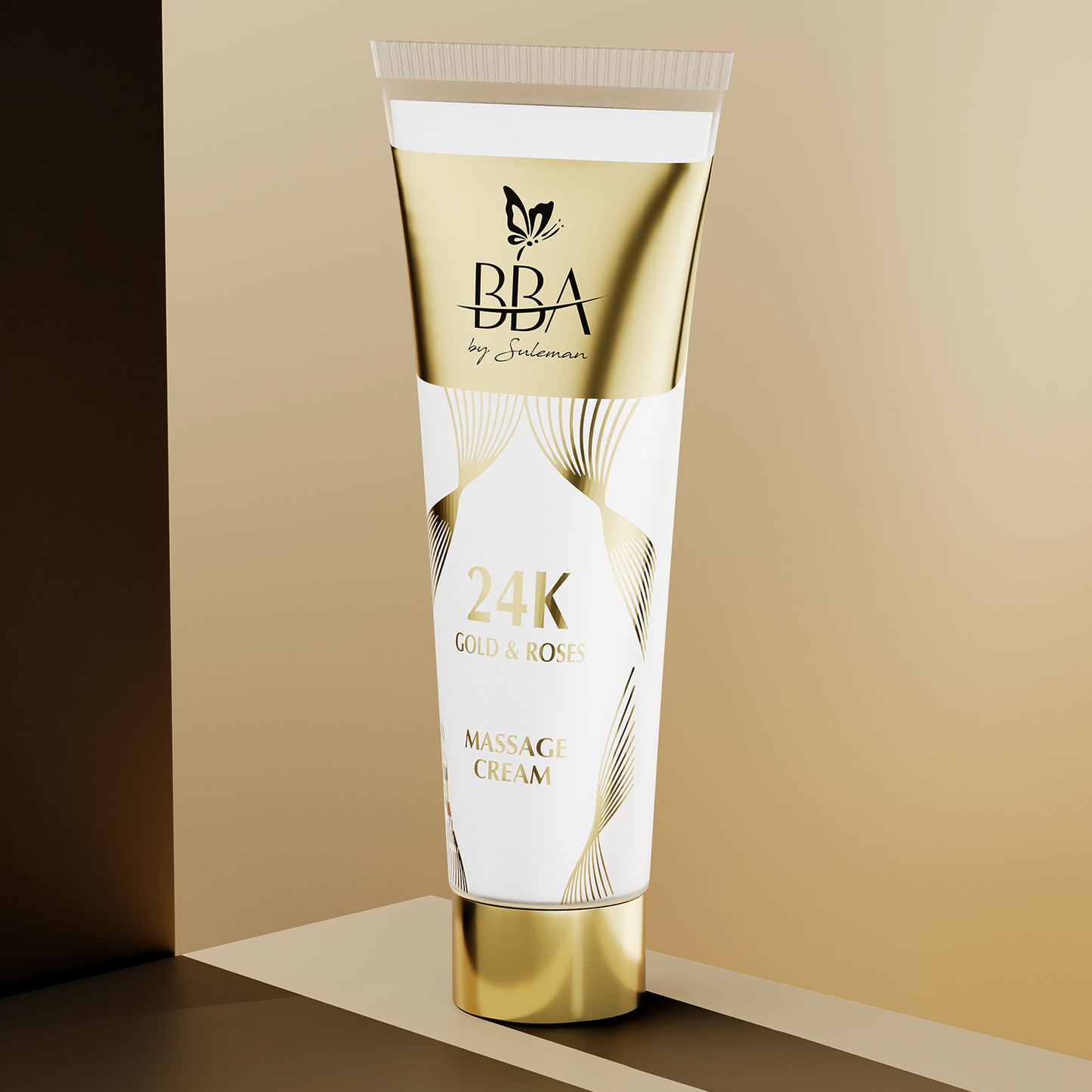 24K Gold & Roses Massage Cream