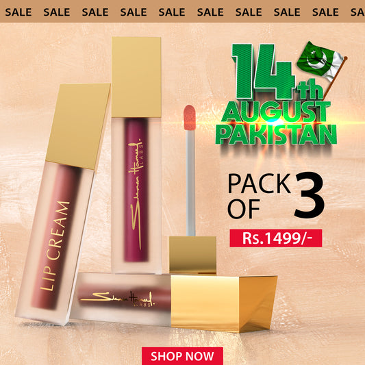 LIP CREAM PACK OF 3