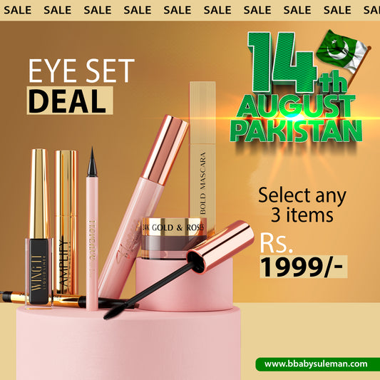 EYE SET - BUY ANY 3 ITEM FOR RS.1999