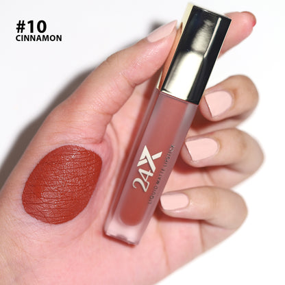 24X7 Liquid Matte Lipstick