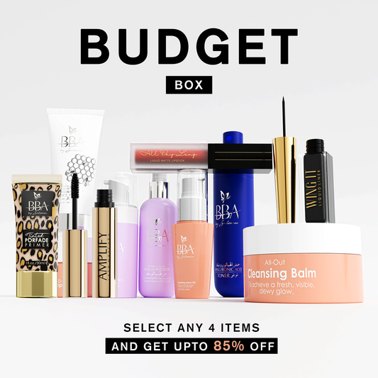 BUDGET BOX 2.0 - MAKEUP DEAL - BUY ANY 4 ITEMS FOR PKR.2950/-