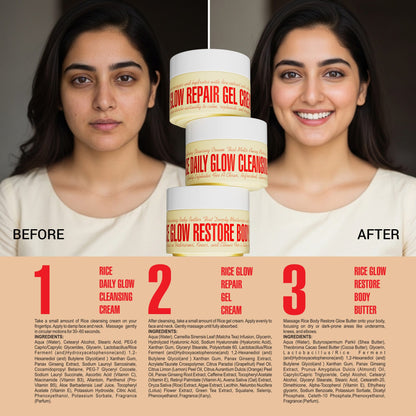Rice Face & Body Glow Pack
