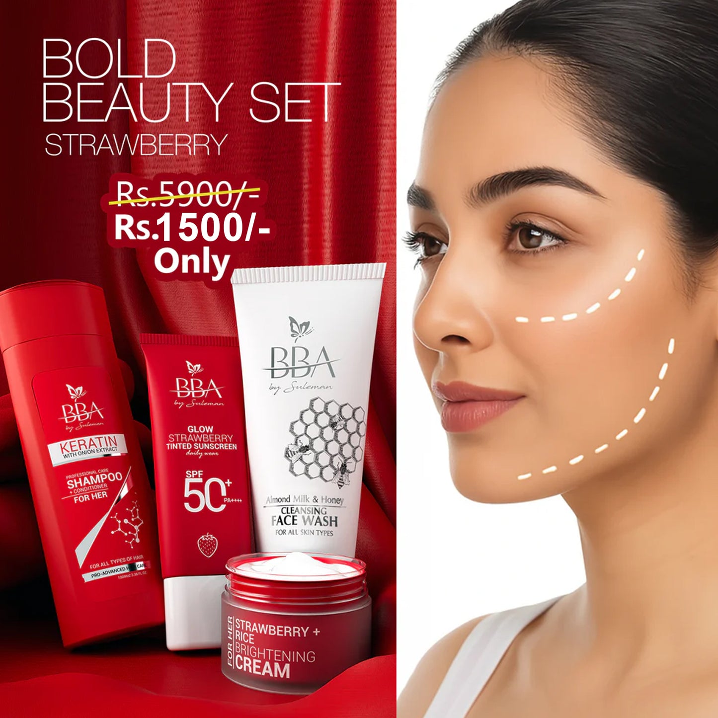Bold Beauty Set (Strawberry)