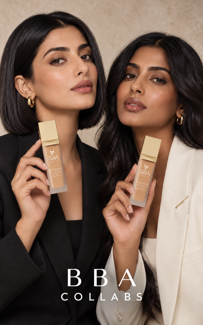 BBA collabs beauty campaign