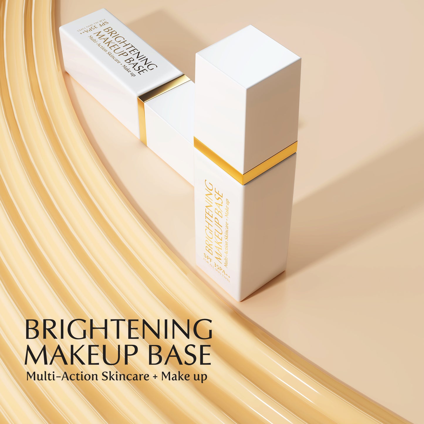 BRIGHTENING MAKEUP BASE (Multi-Action Skincare + Make up) BB CREAM