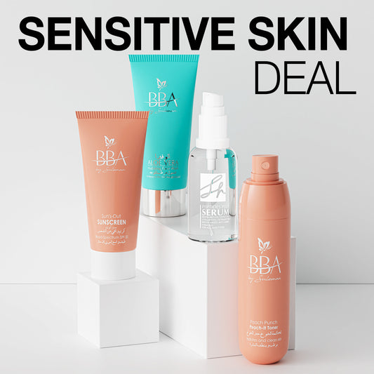 Skincare Pack with SPF 35 for Sensitive Skin