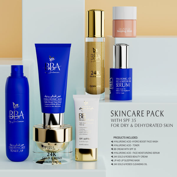 Skincare Pack with SPF 35 for Dry & Dehydrated Skin