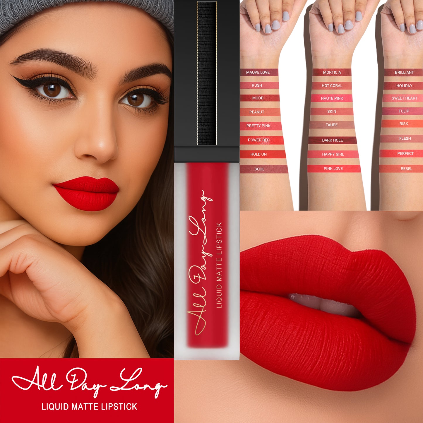 All Day Long (Liquid matte lipstick)