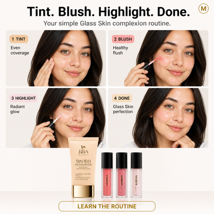 Glass Skin Tinted Moisturizer (Korean Glass Skin Kit)