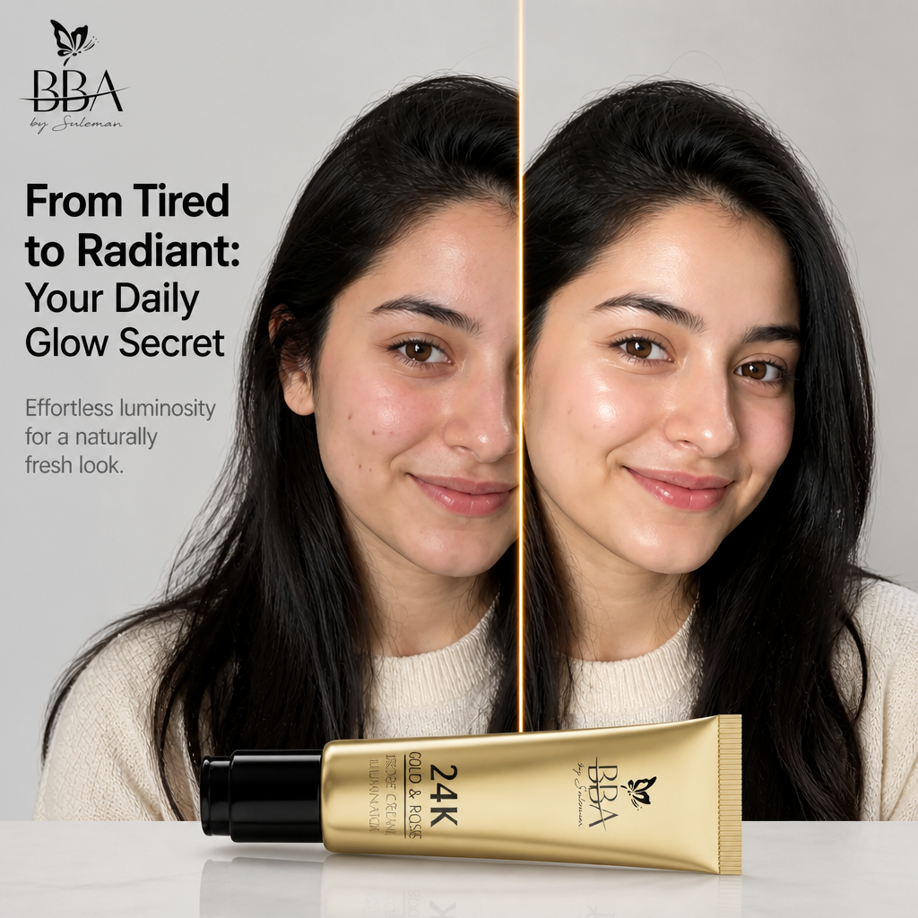 24K Gold & Roses Strobe Cream / illuminator