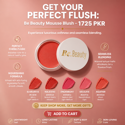 Be Beauty Mousse Blush