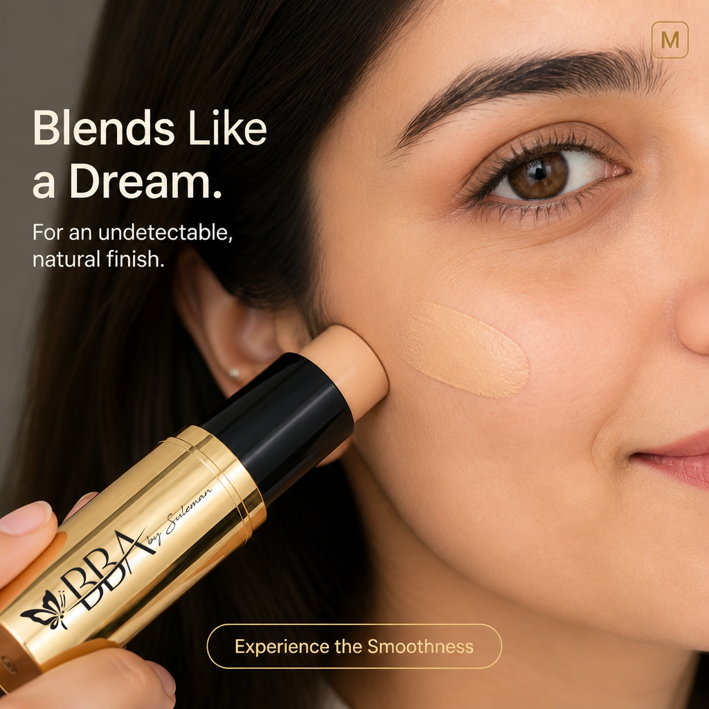 24K Gold & Roses Stick Foundation – BBA by Suleman