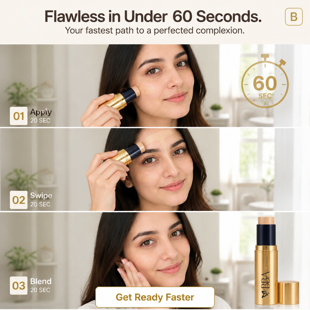 24K Gold & Roses Stick Foundation – BBA by Suleman