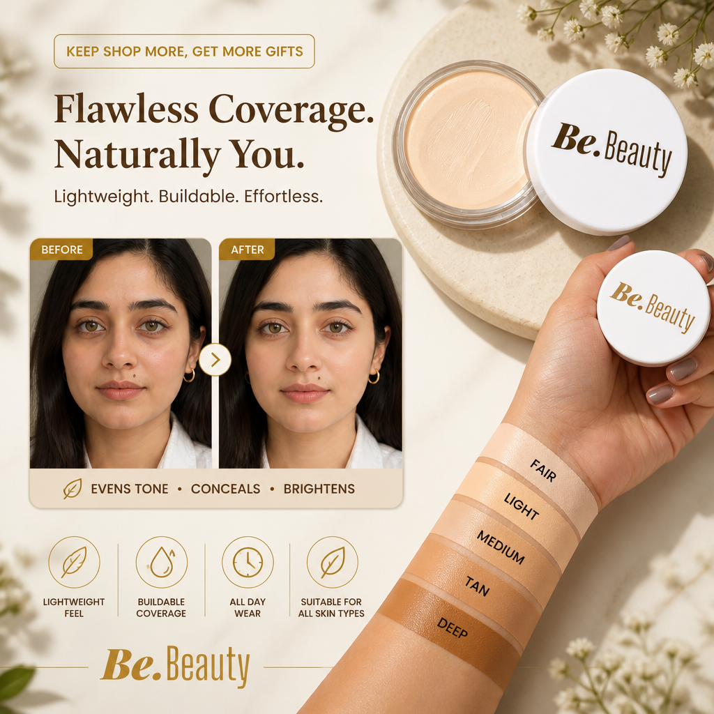 Be Beauty HD Cover Creamy Concealer