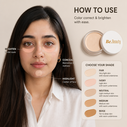 Be Beauty HD Cover Creamy Concealer