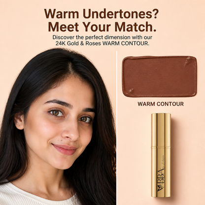 24K Gold & Roses Contour Stick