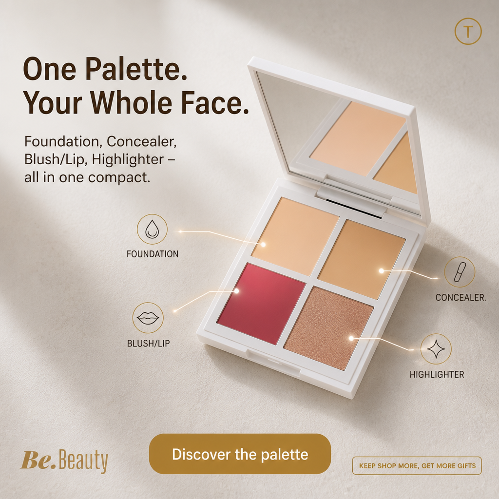 Be Beauty Cream Face Palette