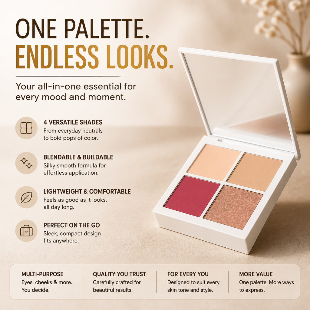 Be Beauty Cream Face Palette