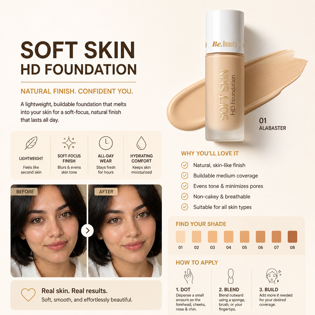 Soft Skin Hd Foundation