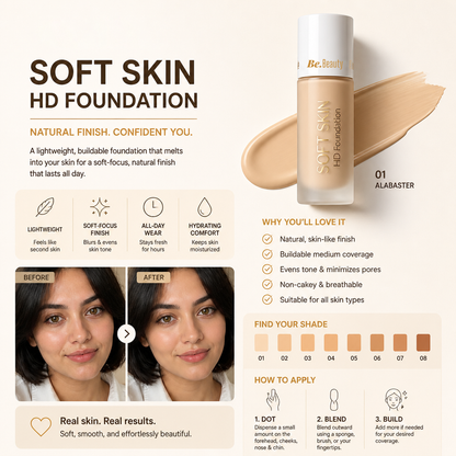 Soft Skin Hd Foundation