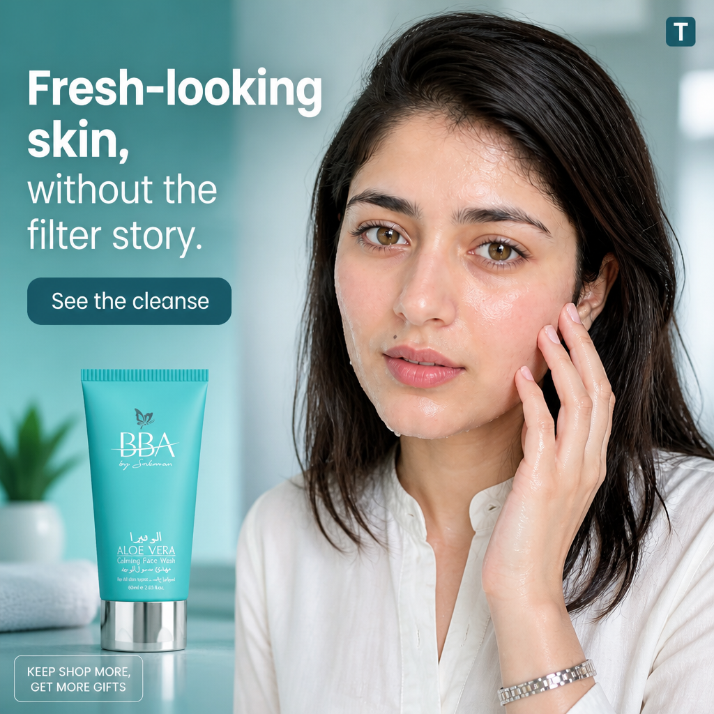 ALOE VERA - CALMING FACE WASH (FOR ALL SKIN TYPE)