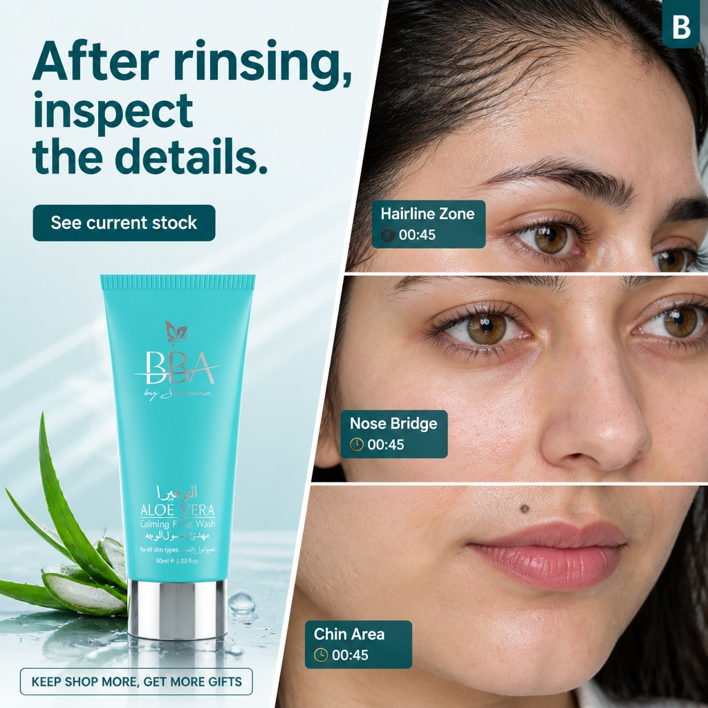 ALOE VERA - CALMING FACE WASH (FOR ALL SKIN TYPE)