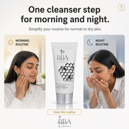 Almond Milk & Honey CLEANSING FACE WASH (NORMAL TO DRY SKIN)