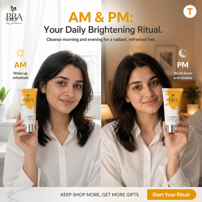 VITAMIN C - BRIGHTENING  FACE WASH (For Normal to Dry Skin)