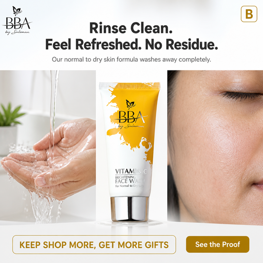 VITAMIN C - BRIGHTENING  FACE WASH (For Normal to Dry Skin)