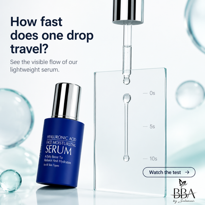 HYALURONIC ACID - FACE MOISTURIZING SERUM