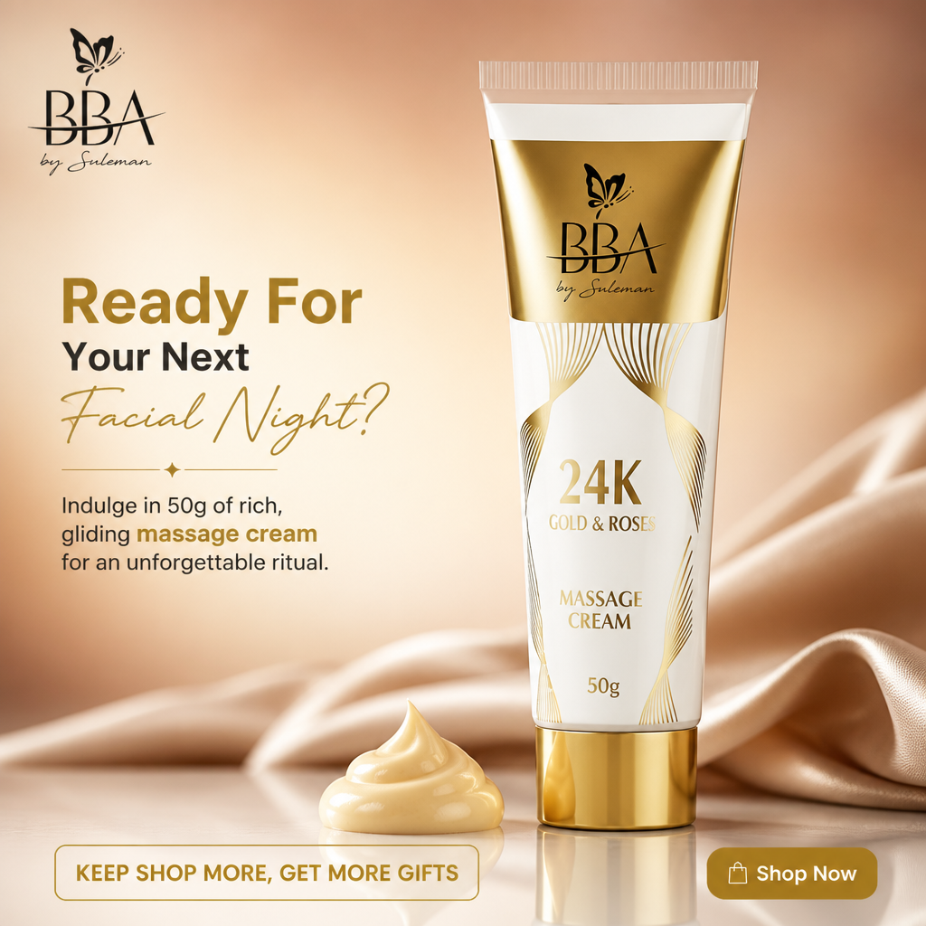 24K Gold & Roses Massage Cream
