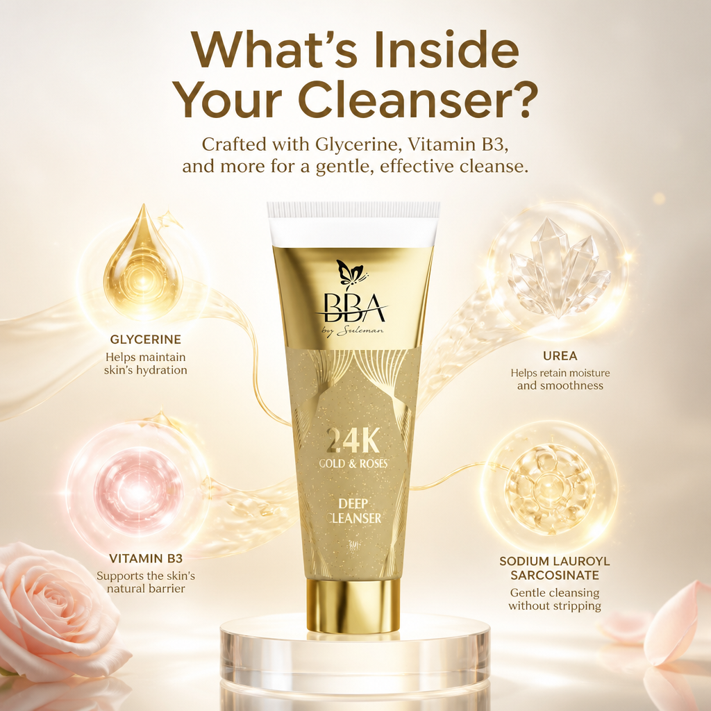 24K Gold & Roses Deep Cleanser