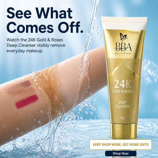 24K Gold & Roses Deep Cleanser