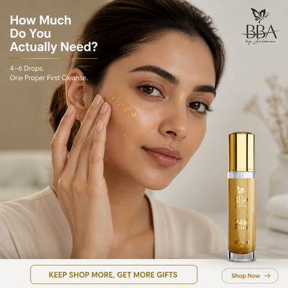 24k Gold & Roses Cleansing Oil