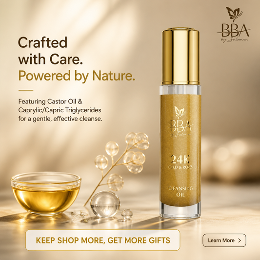 24k Gold & Roses Cleansing Oil