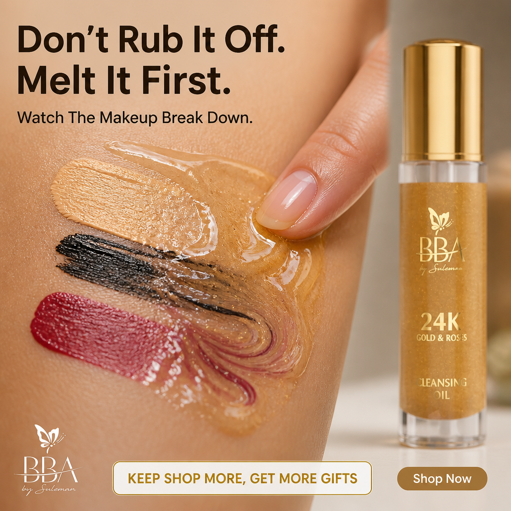 24k Gold & Roses Cleansing Oil