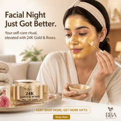 24K Gold & Roses Peel-Off Mask