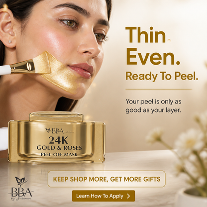 24K Gold & Roses Peel-Off Mask