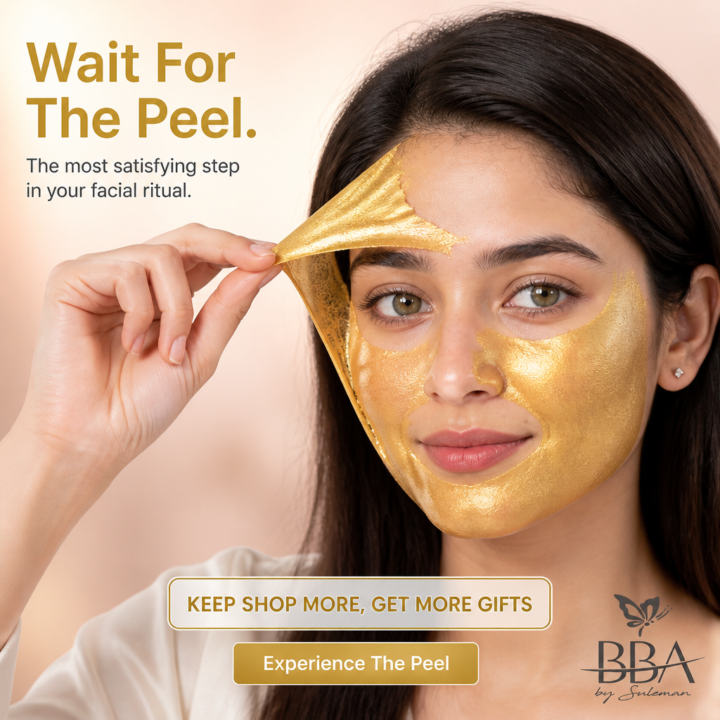 24K Gold & Roses Peel-Off Mask