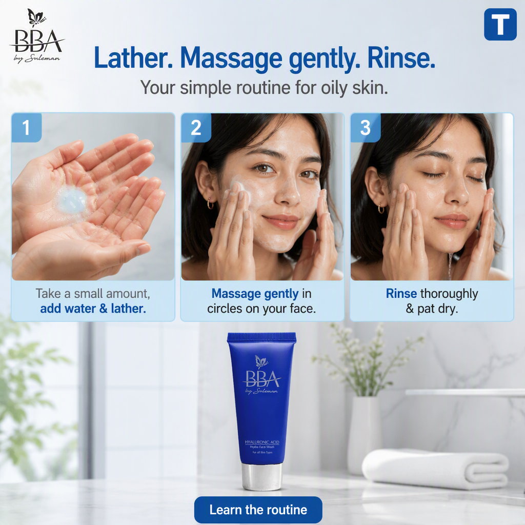 HYALURONIC ACID - HA Face Wash ( For oily skin)