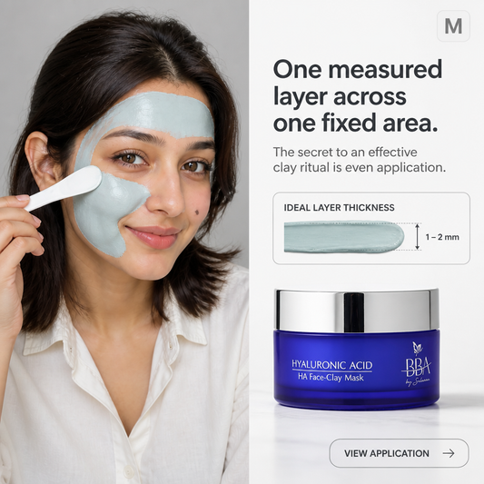 HYALURONIC ACID - HA Face-Clay Mask