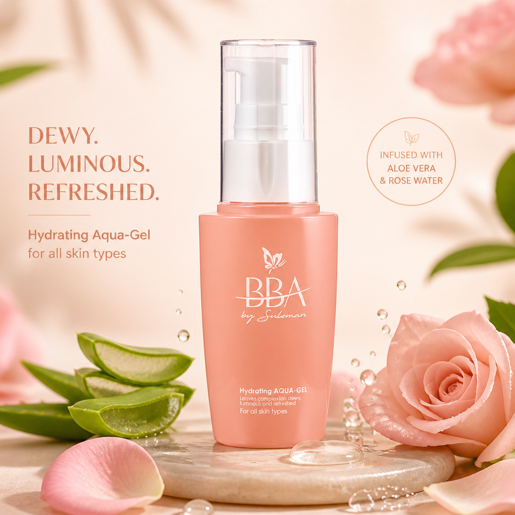 Hydrating AQUA-GEL (Leaves complexion dewy, luminous and refreshed)