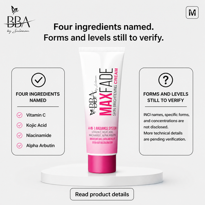 Maxfade Skin Brightening Cream